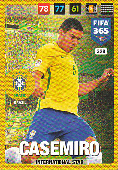 Casemiro Brazil 2017 FIFA 365 International Star #328